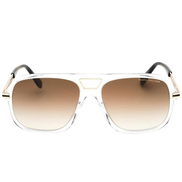 Marc Jacobs Marc 415/S 0Mng Ha Crystal Black / Brown Sf Sunglasses Female 56X16X145 One Size