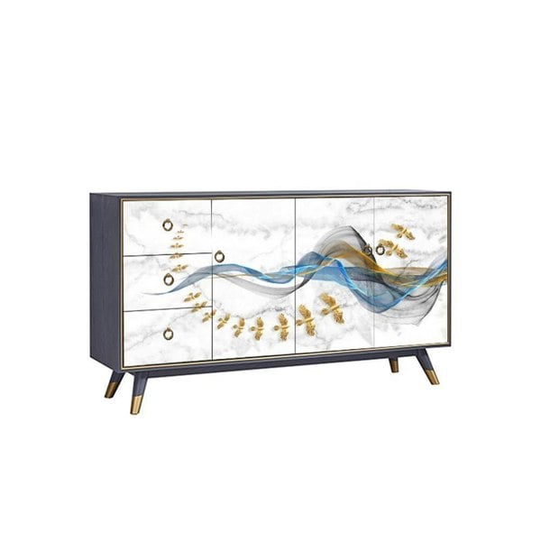 Legrand Sideboard, Plywood with sideboard solid wood