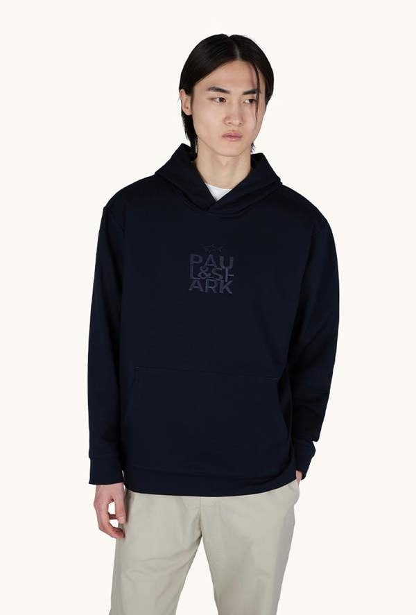 Paul & Shark X-Soft Fleece Cotton Blend Hoodie