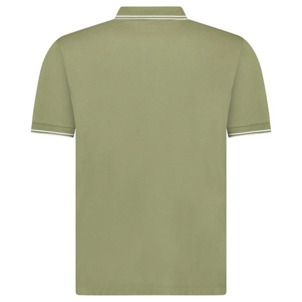 Stone Island Compass Logo Polo Olive - chancefashionco