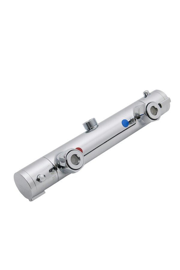 Living and Home 27 x 8cm Bath Shower Mixer Temperature Control Valve