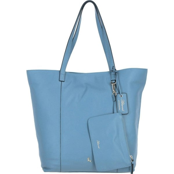 Real Leather Shoulder Bag with Detachable Pouch: 64454