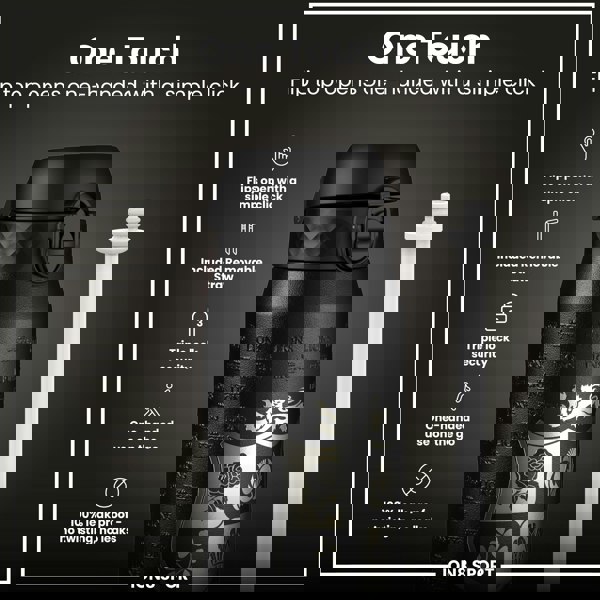 ION8 Lions X ION8 Insulated Steel Water Bottle, British & Irish Lions, Rugbys Greatest Journey, 750ml (24oz)