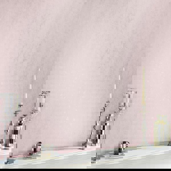 Laura Ashley Whinfell Wallpaper - Blush - 10m