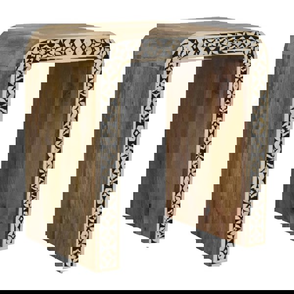 Artisan Furniture Edessa Bone Inlay End Table