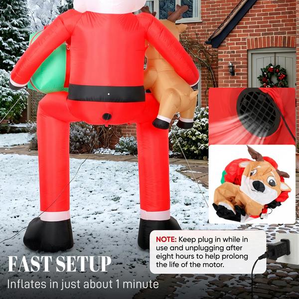 Inflatable Santa Claus