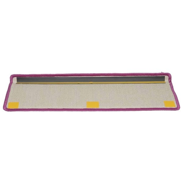 Berkfield Stair Mats 10 pcs 65x21x4 cm Violet