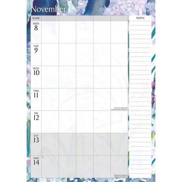 National Trust A3 Family Planner 2027, Family Planners, Week To View, Lifestyle, Gift