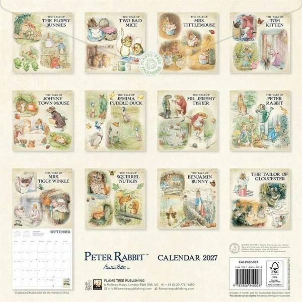 The World of Peter Rabbit Calendar 2027