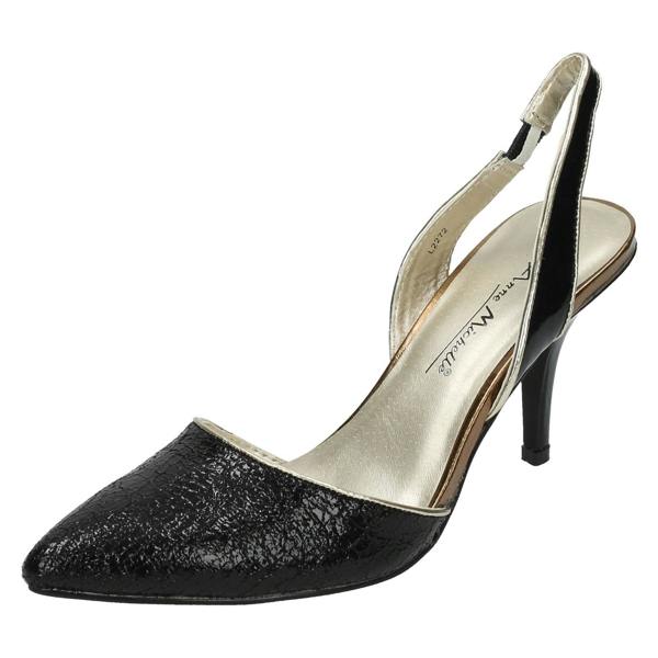Anne Michelle Ladies Anne Michelle Slingback Court Shoe