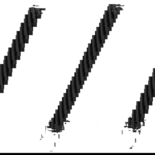 Monstershop Traditional 3 Column Radiator - 1800 x 292mm - Black