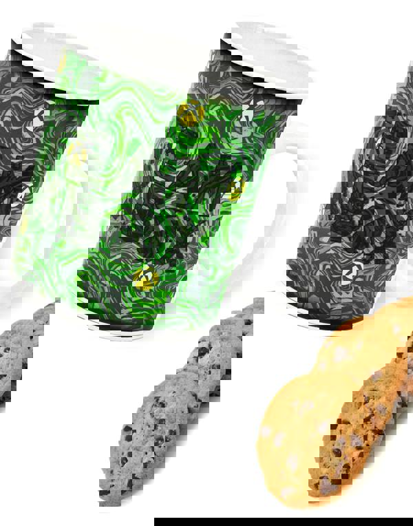 Xbox Womens Green Team Xbox Placement Print Heat Changing Mug (One Size)