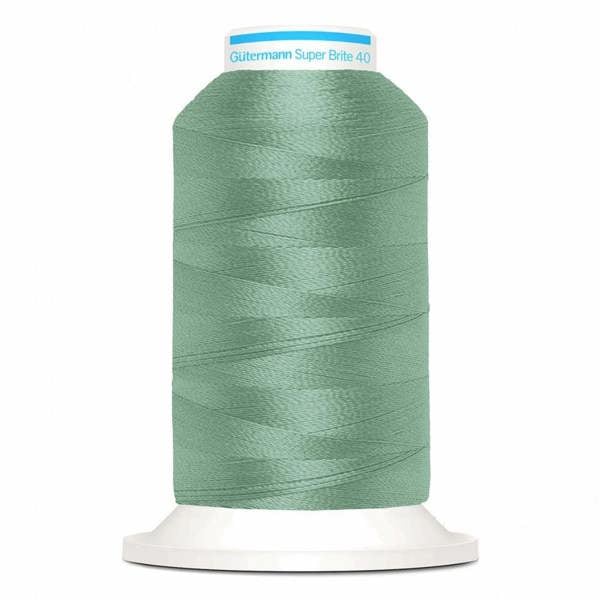 Gutermann Super Brite Polyester 40 Embroidery Thread 1000m Polyester Thread Suitable For Embroidery