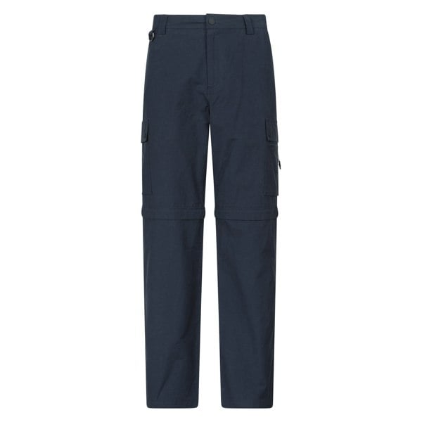 Mountain Warehouse Mens Rydal Zip-Off Hiking Trousers - Navy