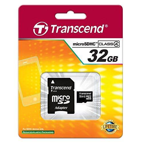 Kingston Samsung ST200F Digital Camera Memory Card 32GB microSDHC Memory Card with SD Adapter