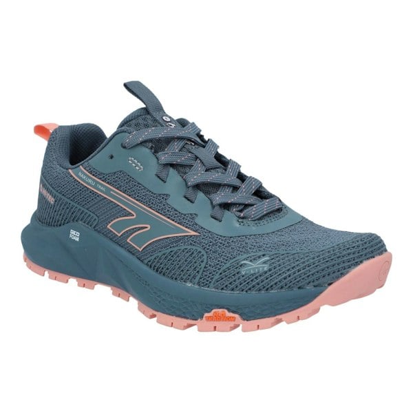Hi-Tec Geo Nakuru Polyester Women's Flintstone/Coral Hiking Boots