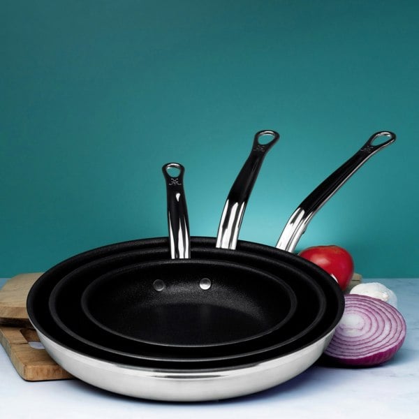 Hestan ProBond Induction Stainless Steel & Titum™ Non-Stick Skillet Set - Medium & Large