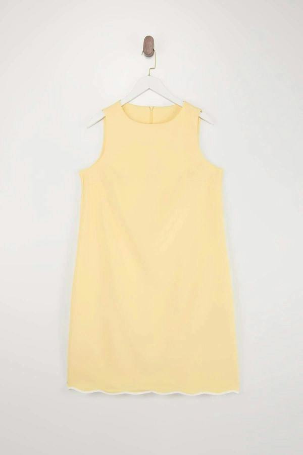 WOVCOR A-Line Mini Woven Plus Size Dress