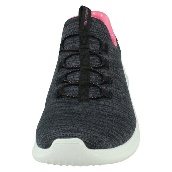 Skechers Ladies Skechers Air-Cooled Memory Foam Trainers Delightful Spot 149185