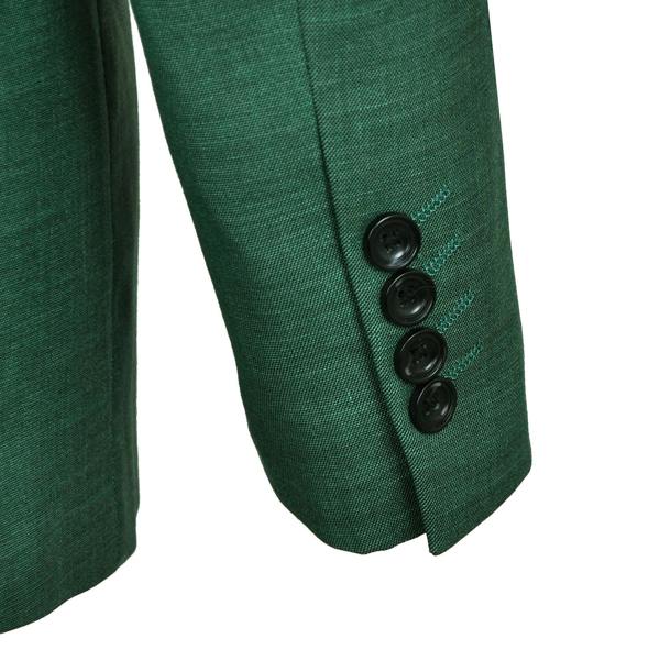 David WeJ Aldo Double Breasted Suit - Green