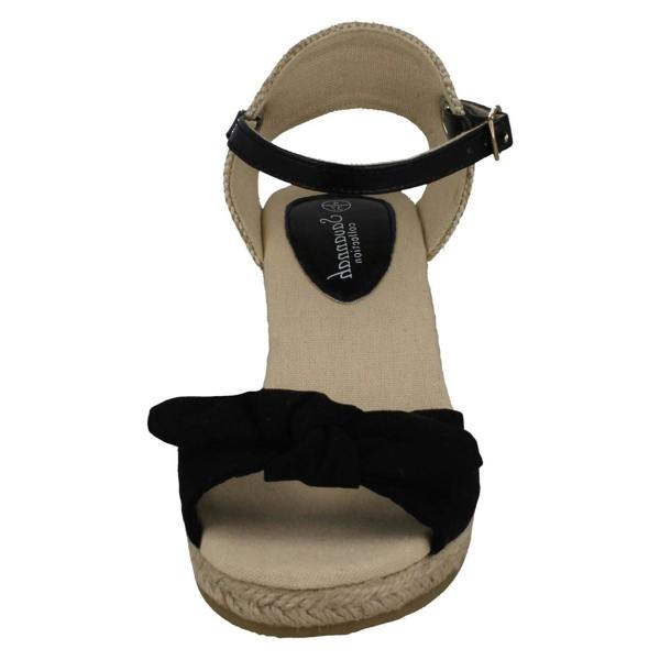 Savannah Ladies Savannah Mid Rope Wedge Sandals