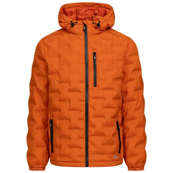 Trespass Mens Jaymes Waterproof Jacket - Spice Orange - 
