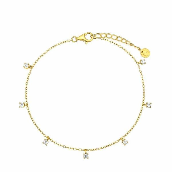 Gold Trip Crystal Gemstone Bracelet