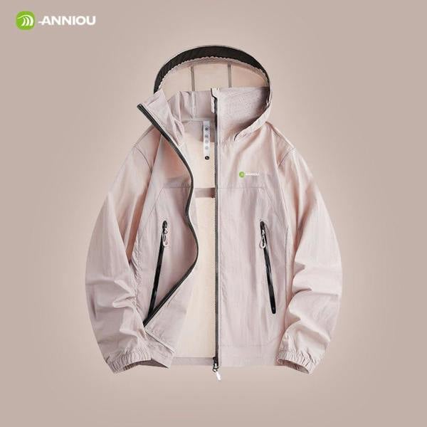 Anniou Loose Fit Jacket UPF 50+ - pink