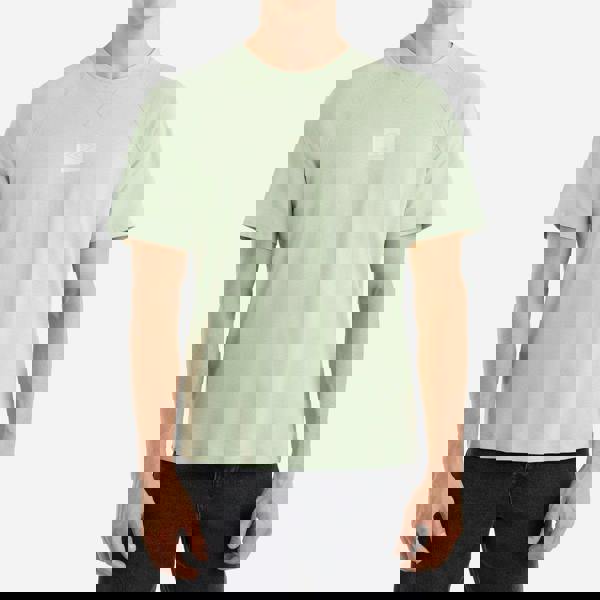 Umbro Mens Layered Box Logo T-Shirt - Frosty Green