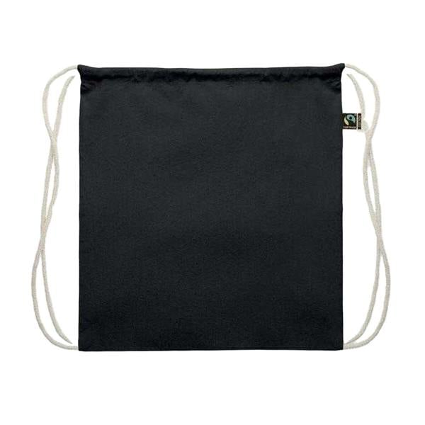 MidOcean Osole Cotton Drawstring Bag - Black - 