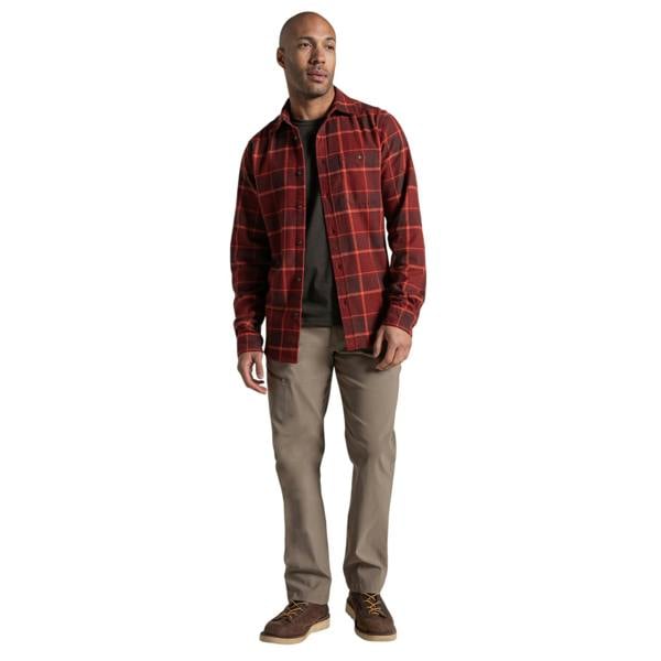 Craghoppers Mens Burnbank Checked Insulated Overshirt - Earthenware - 