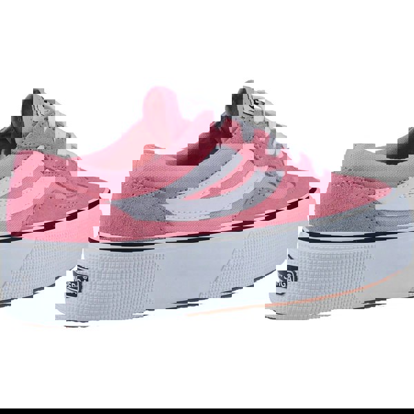 Superga 3041 Revolley Colorblock Women's Platform Trainers - Pink/White