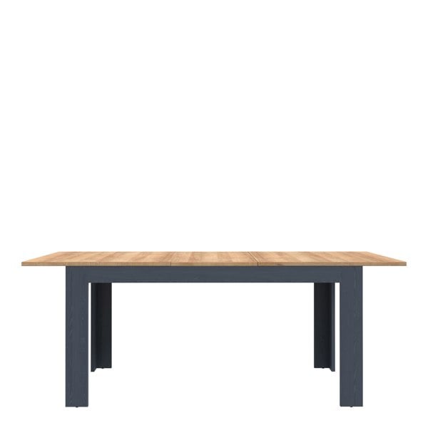Furniture To Go Bohol Extending Dining Table in Riviera Oak/Navy