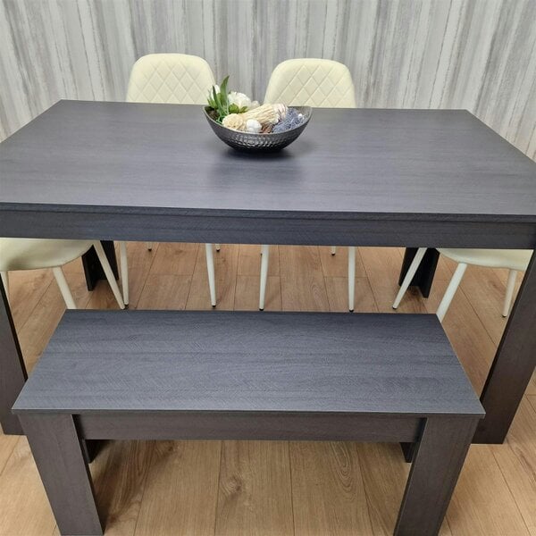 Kosy Koala Dining Table Set with 4 Chairs and a Bench Dining Room and Kitchen table set of 4