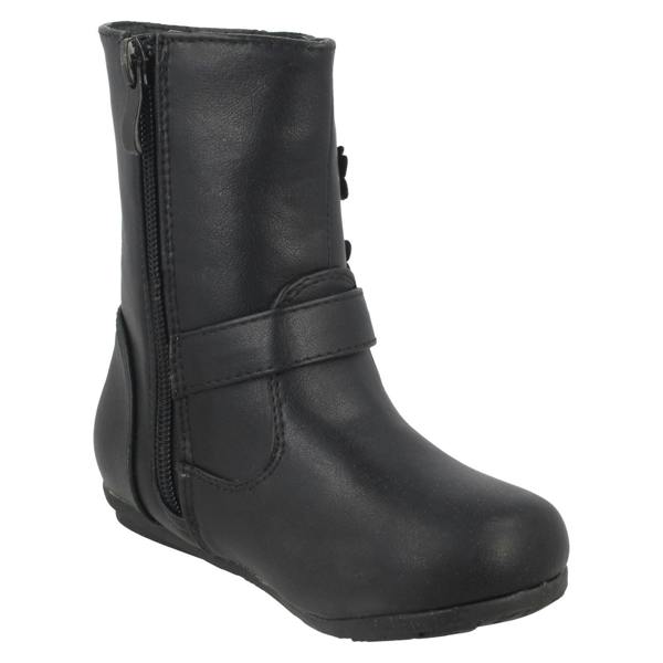 Spot On Girls Spot On Flat Calf High Boots H4106
