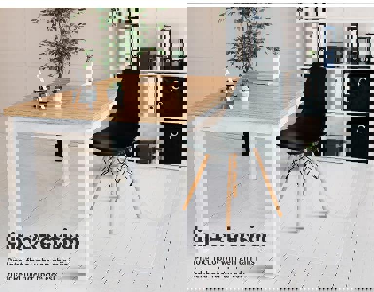 Marlow Non Slip Office Chair Desk Mat Floor Computer Carpet Protector PVC Clear