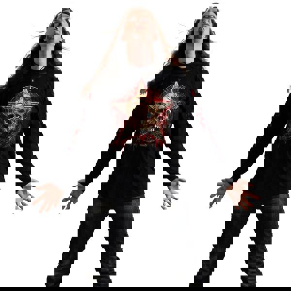 Spiral Direct CREEPING CURSE - Longsleeve T-Shirt Black