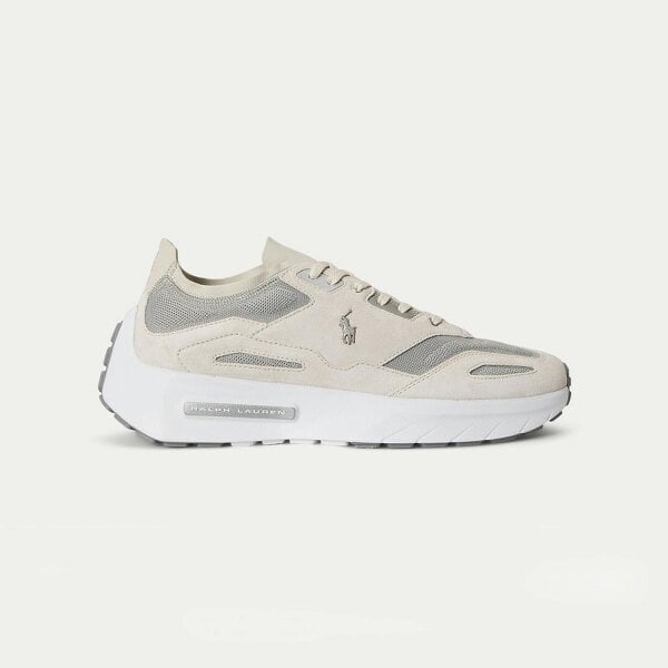 Polo Ralph Lauren BOERUM KNIT Casual Trainers   in  Light Brown