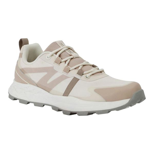 Regatta Womens/Ladies Leighton Synthetic Leather Trainers - Light Vanilla - 