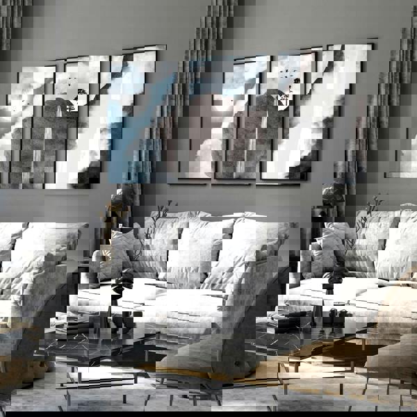 Large picture for living room | set of 3 framed wall art