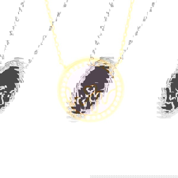 Loves Frequency™ Gold Vermeil Heartbeat Locket With Multiple Gemstones image 6