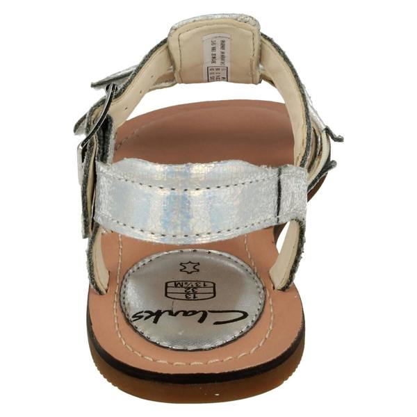 Clarks Girls Clarks Flat Summer Gladiator Sandals Loni Joy