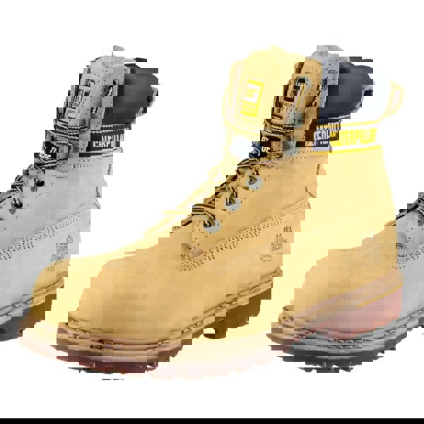 Caterpillar Holton S3 Safety Mens Boots - Honey