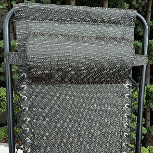 The Garden Marketplace Padded Garden Anti Gravity Recliner Chairs Brown (Set of 2)