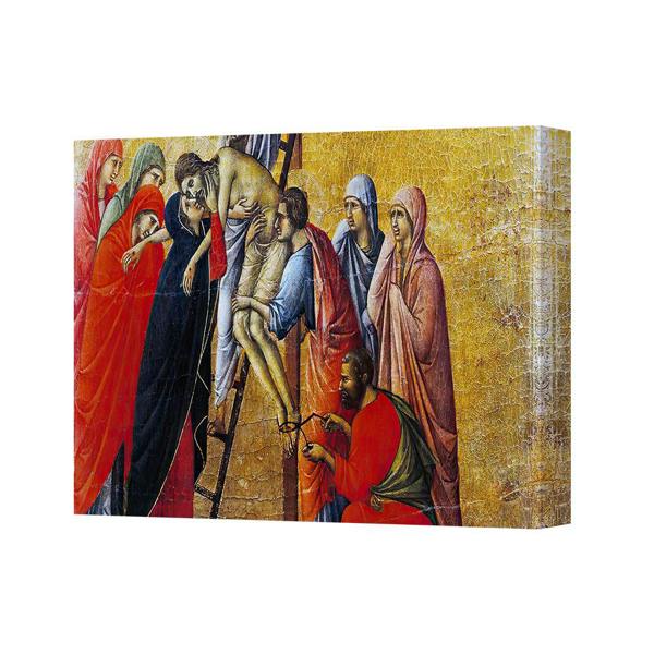 Benjamin Tate Design Canvas Wall Art The Crucifixion Scene Religious Painting Home Decor