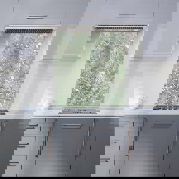 Warren Reed - Designer Polished Sage Green Quartz Effect Kitchen Splashback