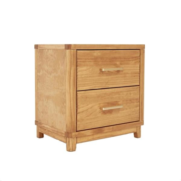 Cabinet Bits Grotti 2 Drawer  Bedside Table