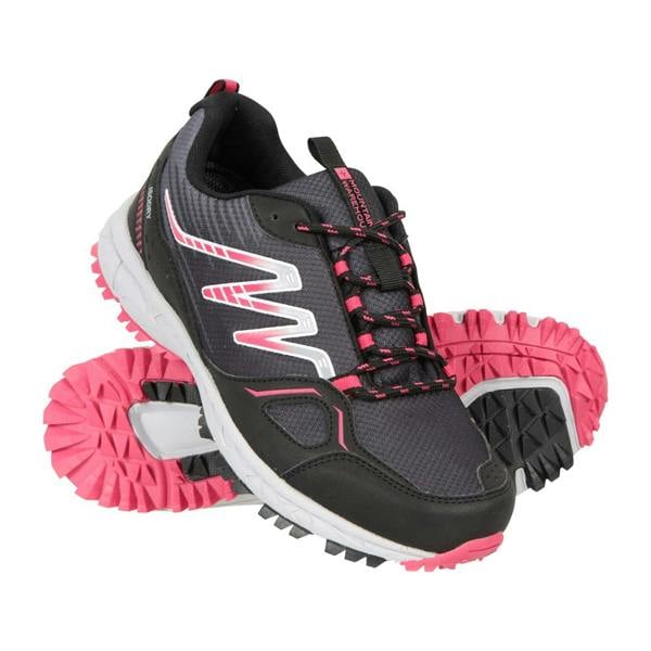 Mountain Warehouse Womens/Ladies Lakeside Walking Shoes - Jet Black - 