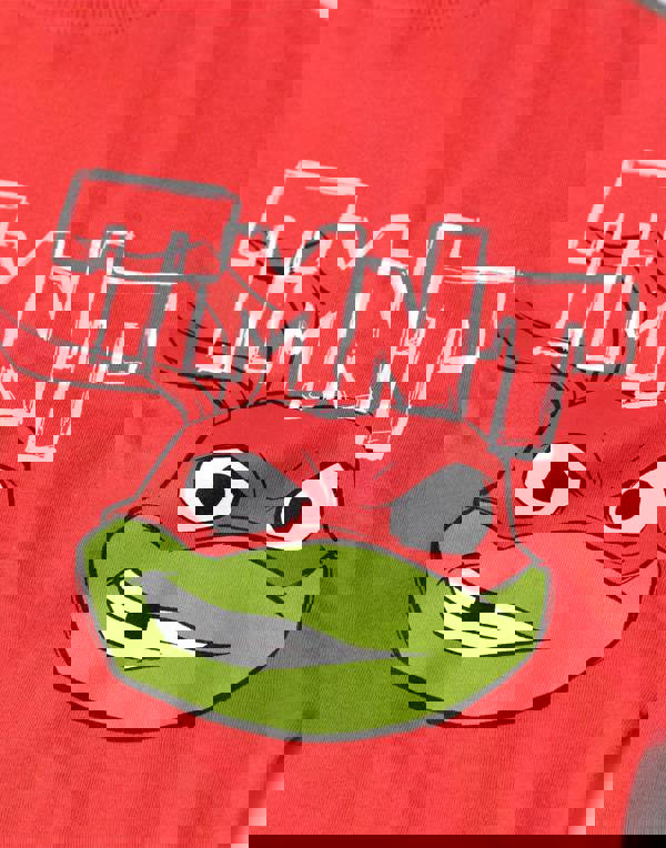 Teenage Mutant Ninja Turtles Boys Red Raph Short Sleeved T-Shirt