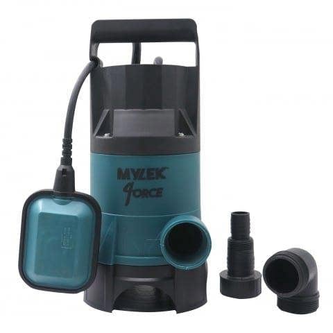 MYLEK Submersible Water Pump 400W Electric for Clean or Dirty Water with Float Switch, 8000L/H